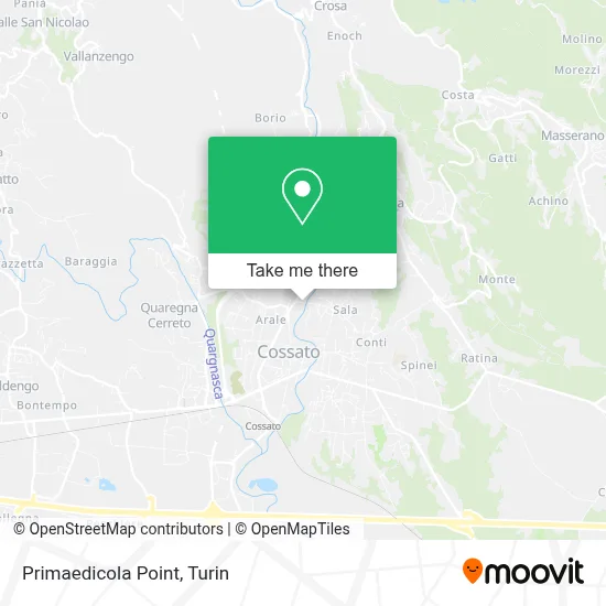 Primaedicola Point map