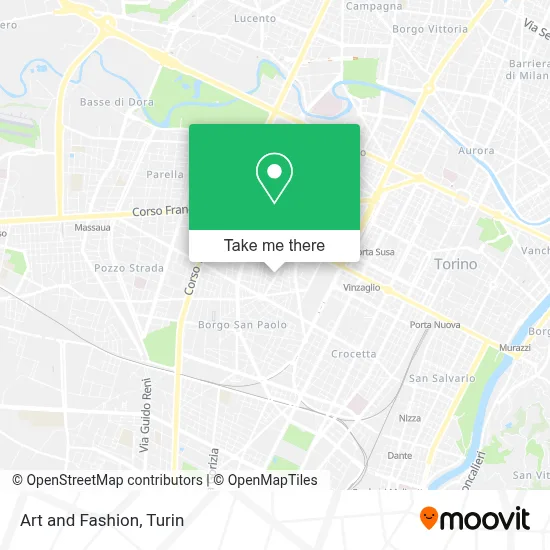 Art and Fashion map