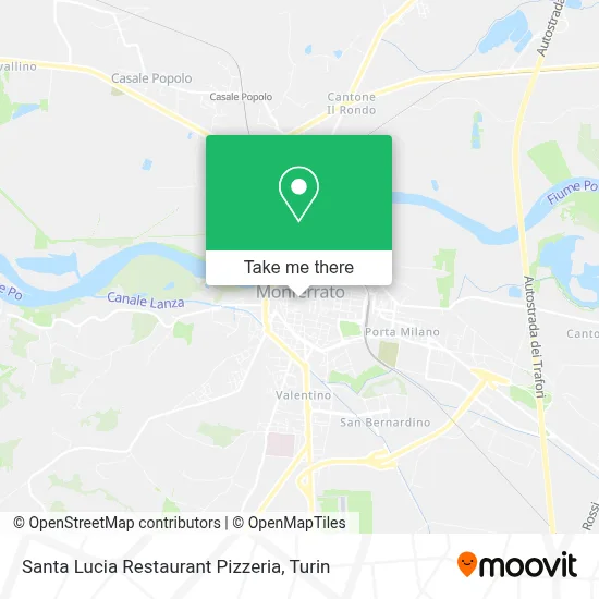 Santa Lucia Restaurant Pizzeria map