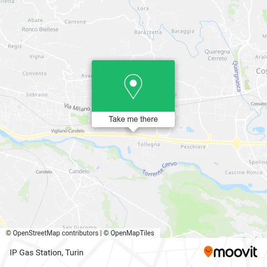 IP Gas Station map