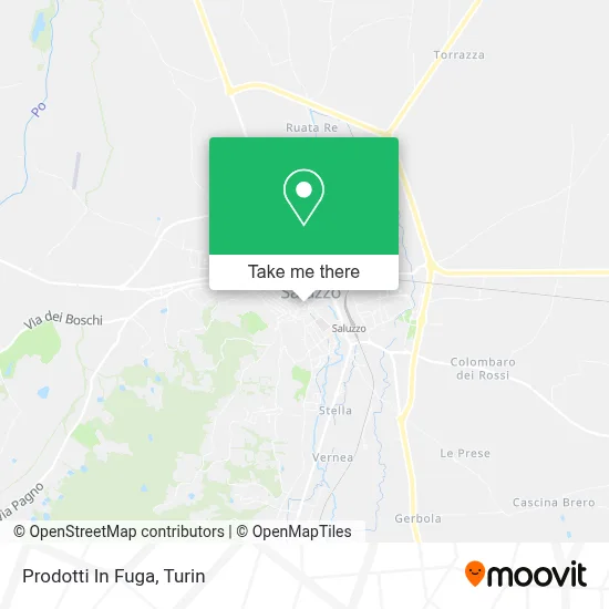 Prodotti In Fuga map