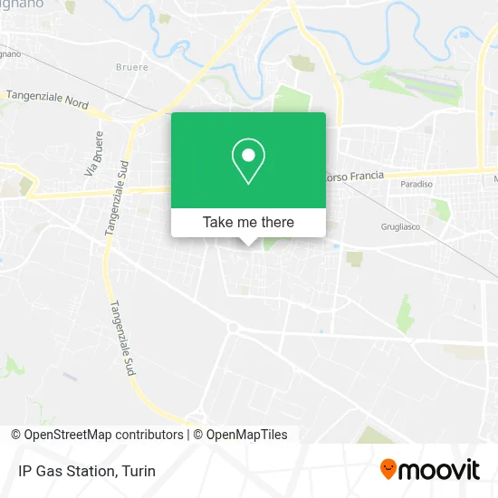 IP Gas Station map