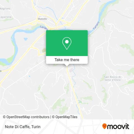Note Di Caffe map