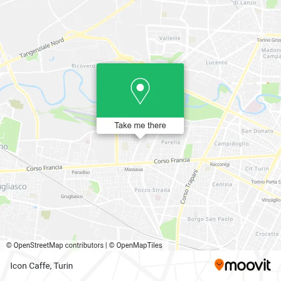 Icon Caffe map