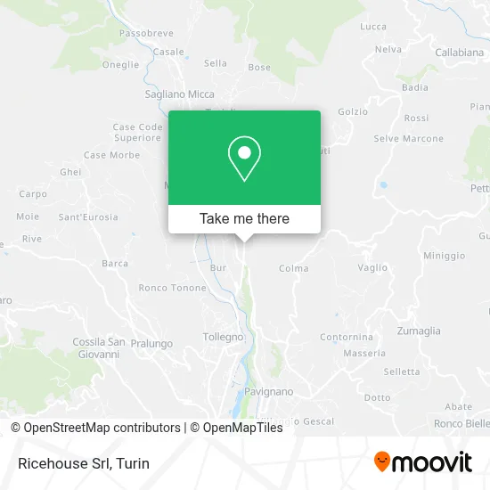Ricehouse Srl map