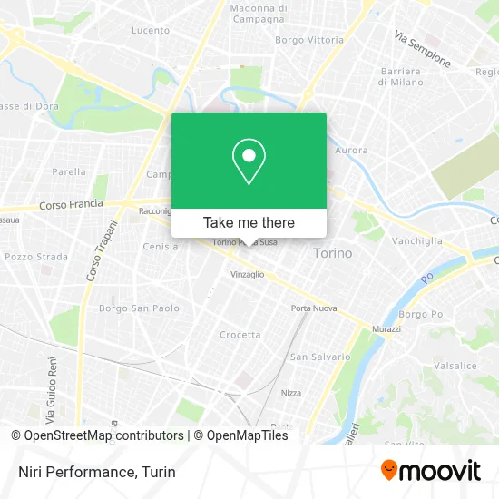 Niri Performance map