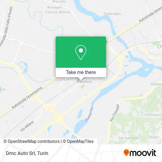 Dmc Auto Srl map