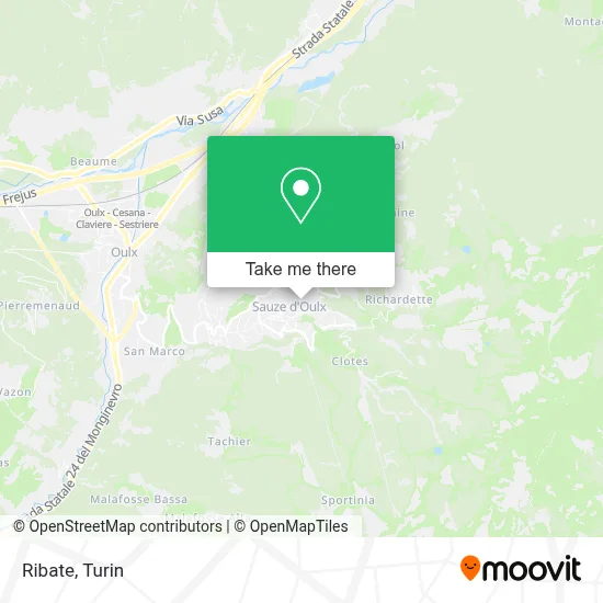 Ribate map