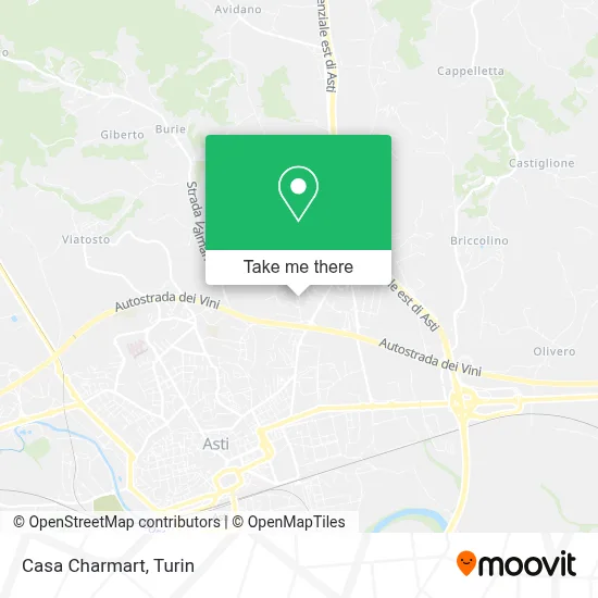 Casa Charmart map