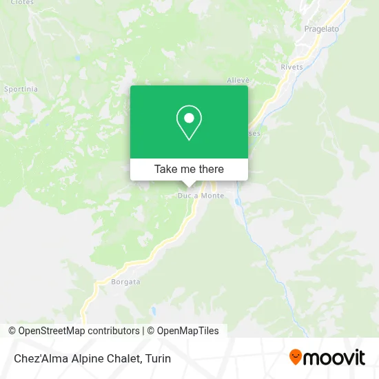 Chez'Alma Alpine Chalet map