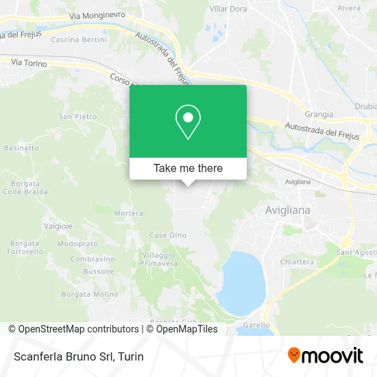 Scanferla Bruno Srl map