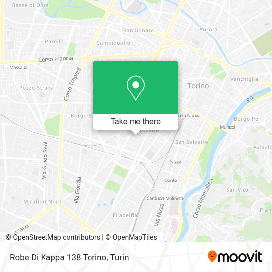 Robe Di Kappa 138 Torino map