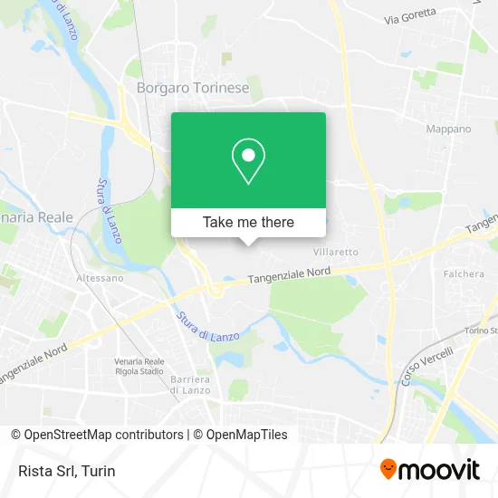 Rista Srl map