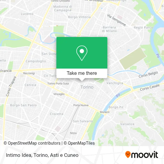 Intimo Idea map