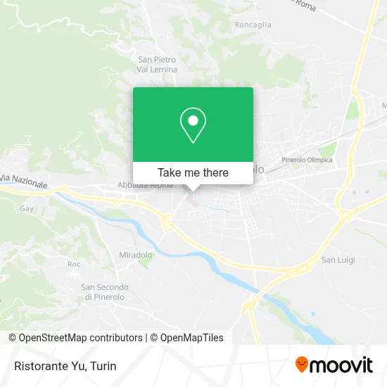 Ristorante Yu map