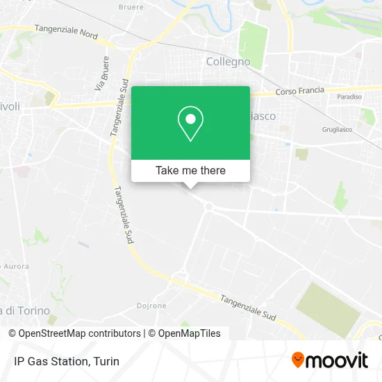IP Gas Station map