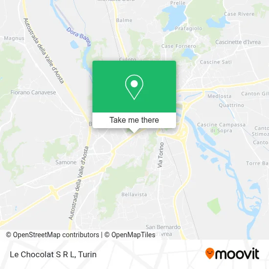Le Chocolat S R L map
