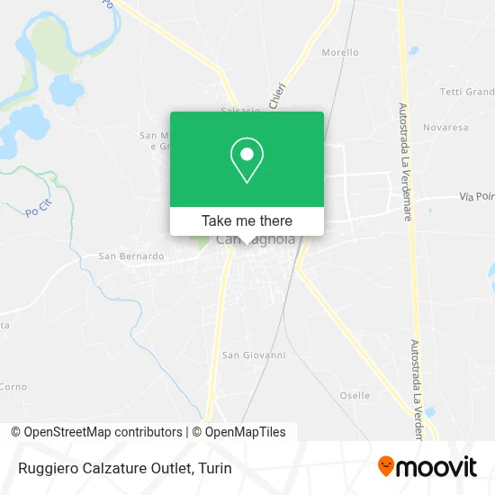 Ruggiero Calzature Outlet map