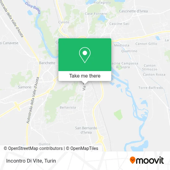 Incontro Di Vite map