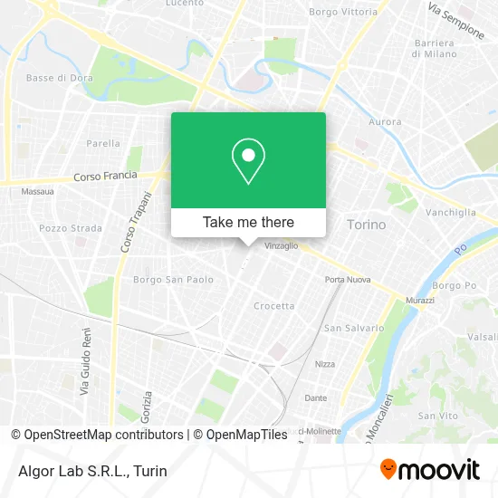 Algor Lab S.R.L. map
