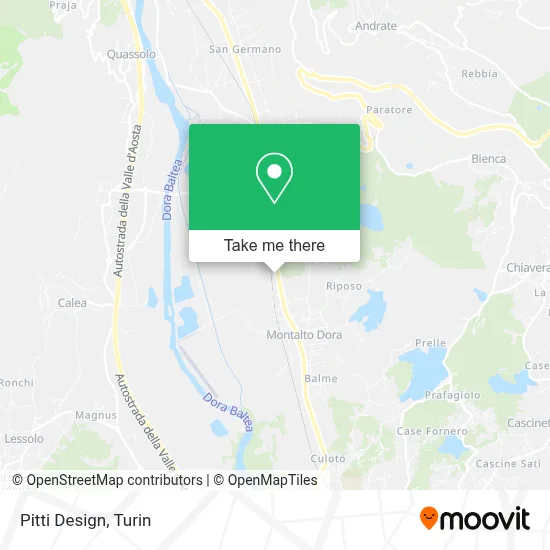 Pitti Design map