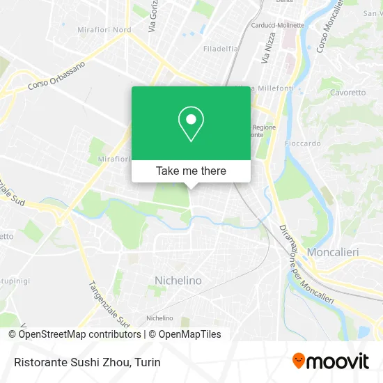 Ristorante Sushi Zhou map