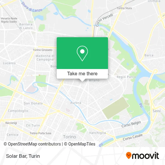 Solar Bar map