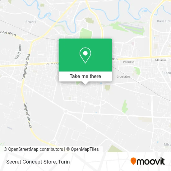 Secret Concept Store map