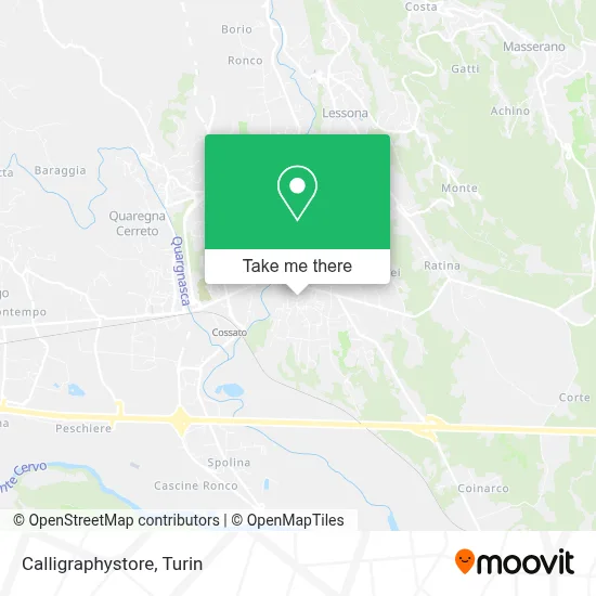 Calligraphystore map