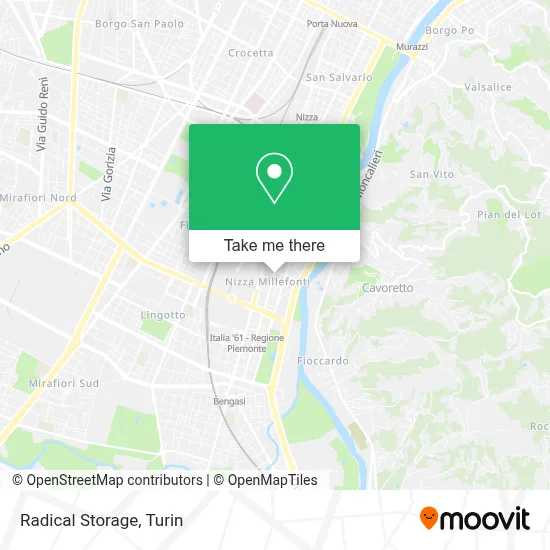 Radical Storage map