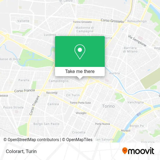 Colorart map