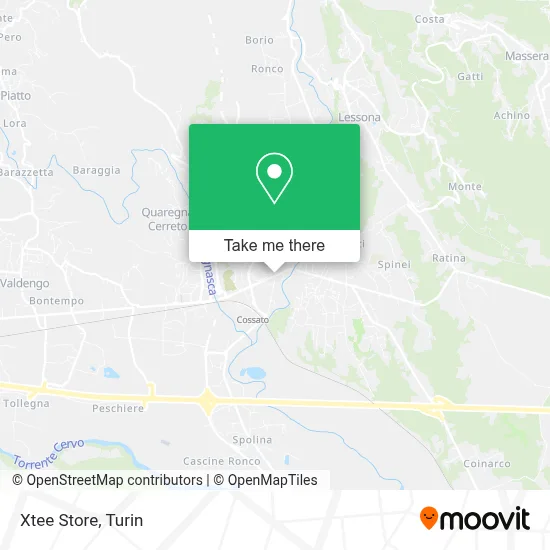 Xtee Store map