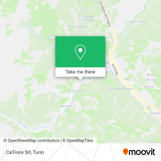 Ca'Fiore Srl map