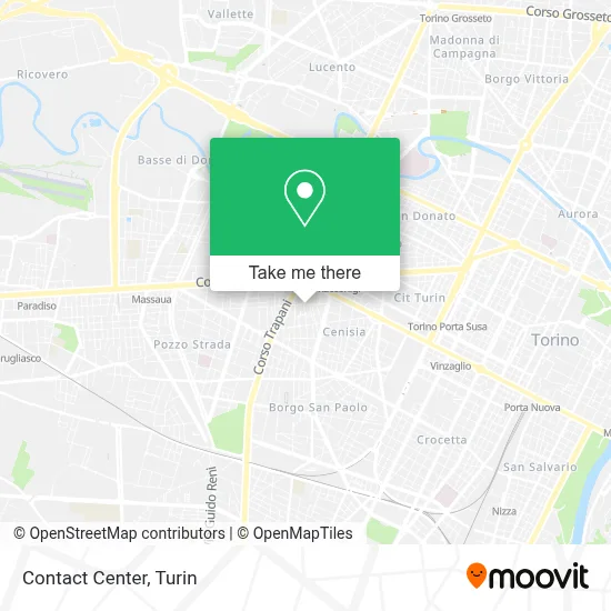 Contact Center map