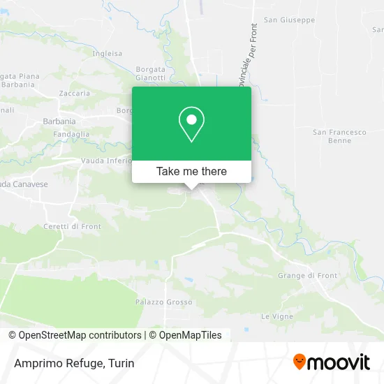 Amprimo Refuge map
