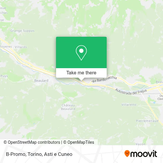 B-Promo map