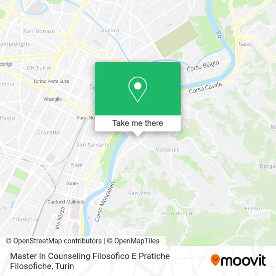 Master In Counseling Filosofico E Pratiche Filosofiche map