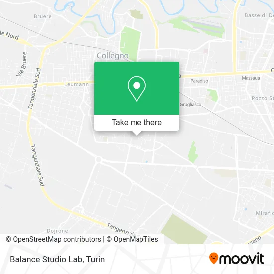 Balance Studio Lab map
