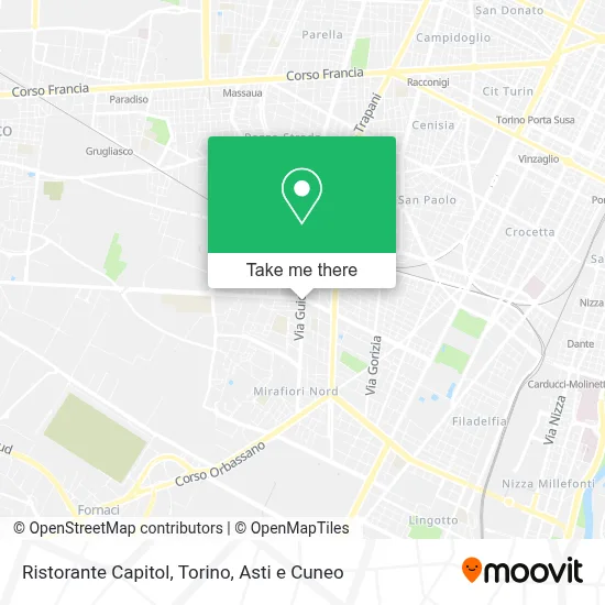 Ristorante Capitol map