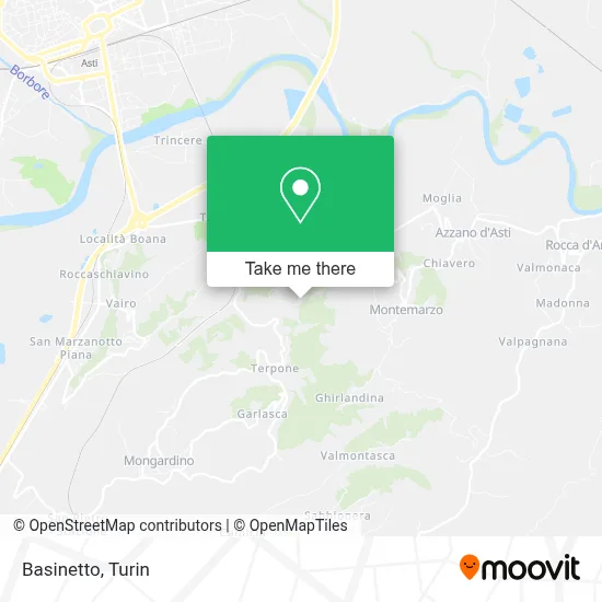 Basinetto map