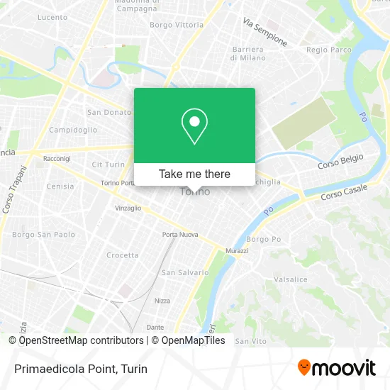 Primaedicola Point map