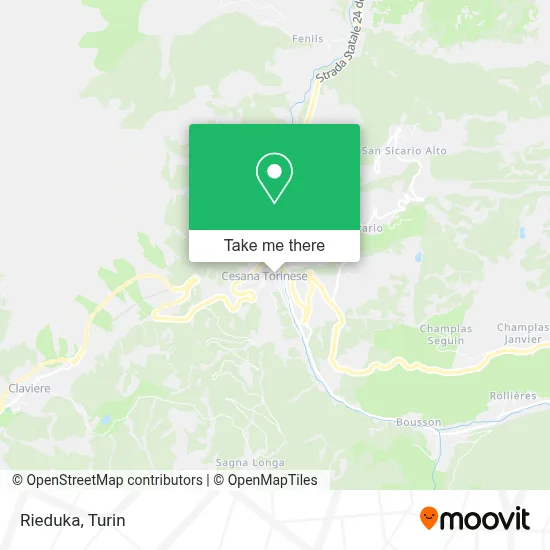 Rieduka map