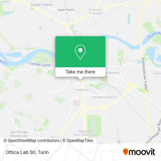 Ottica Lab Srl map