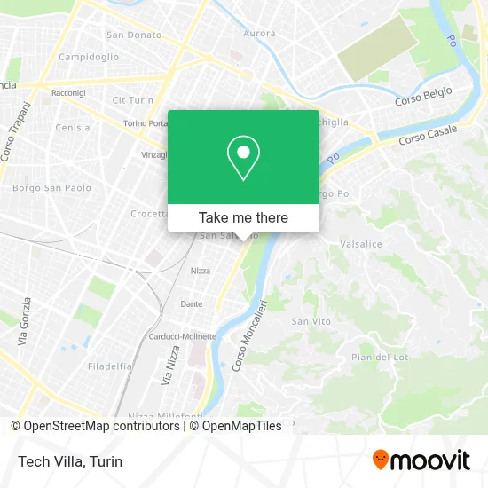 Tech Villa map