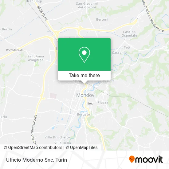 Ufficio Moderno Snc map