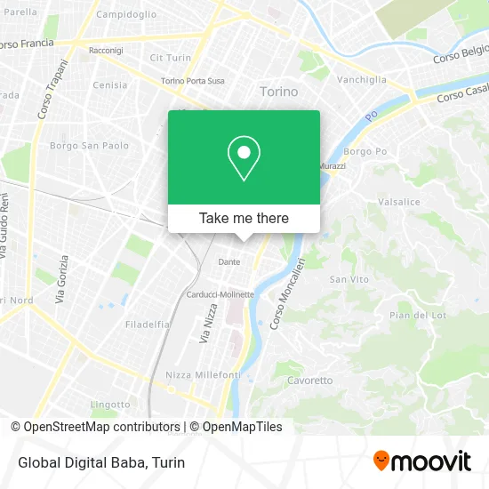 Global Digital Baba map