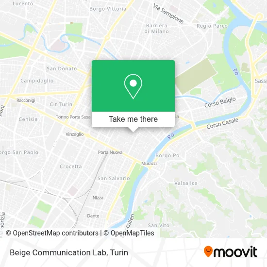 Beige Communication Lab map