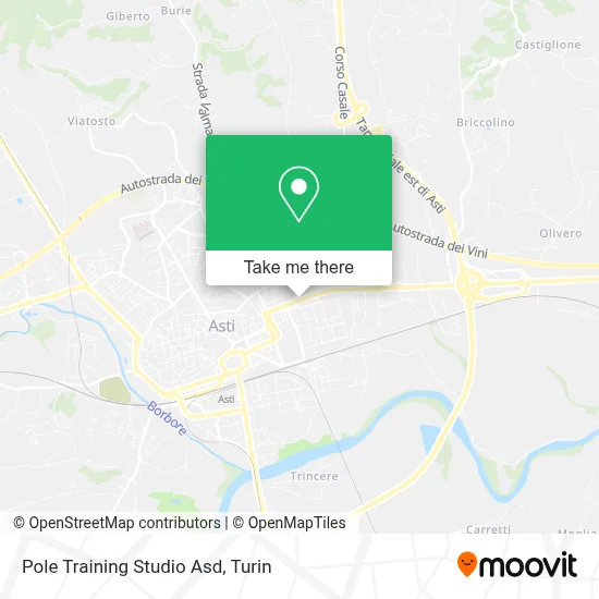Pole Training Studio Asd map