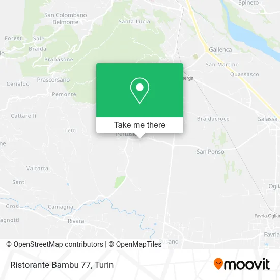 Ristorante Bambu 77 map