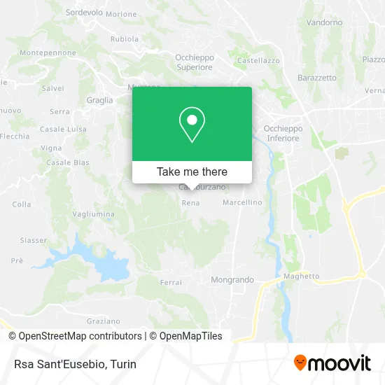 Rsa Sant'Eusebio map